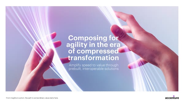 Composing for agility in the era of compressed transformation - Page 1