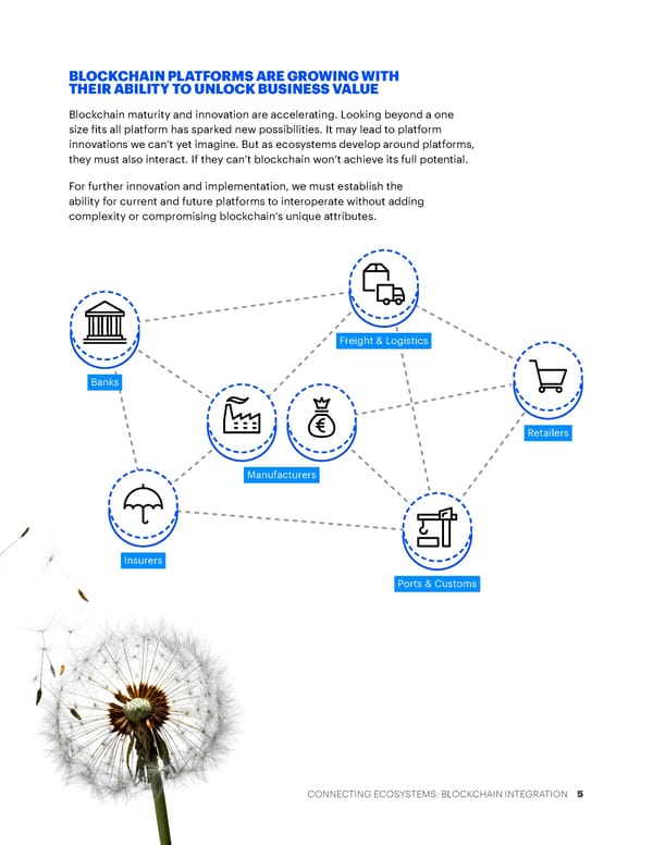 Connecting Ecosystems: Blockchain Integration - Page 5