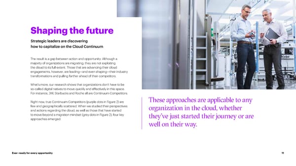 Accenture Unleashing Competitiveness on the Cloud Continuum - Page 11