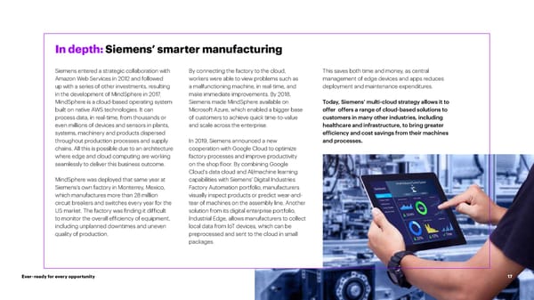 Accenture Unleashing Competitiveness on the Cloud Continuum - Page 17