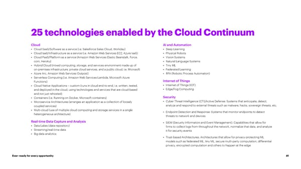 Accenture Unleashing Competitiveness on the Cloud Continuum - Page 41